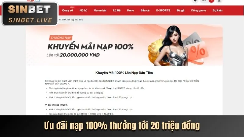 Hoàn trả hàng ngày VN188